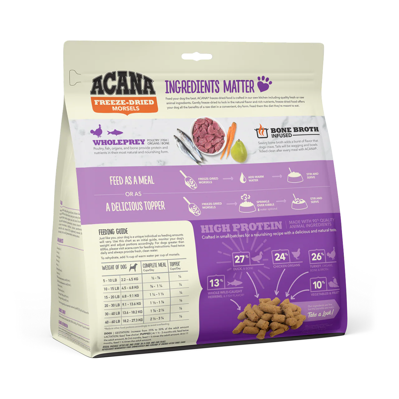 Acana Freeze Dried Duck - Image 3