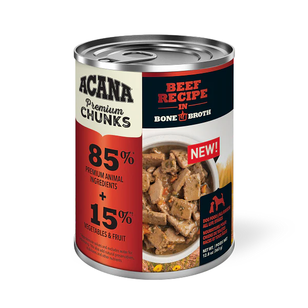 Acana Premium Chunks Beef Recipe - Image 2