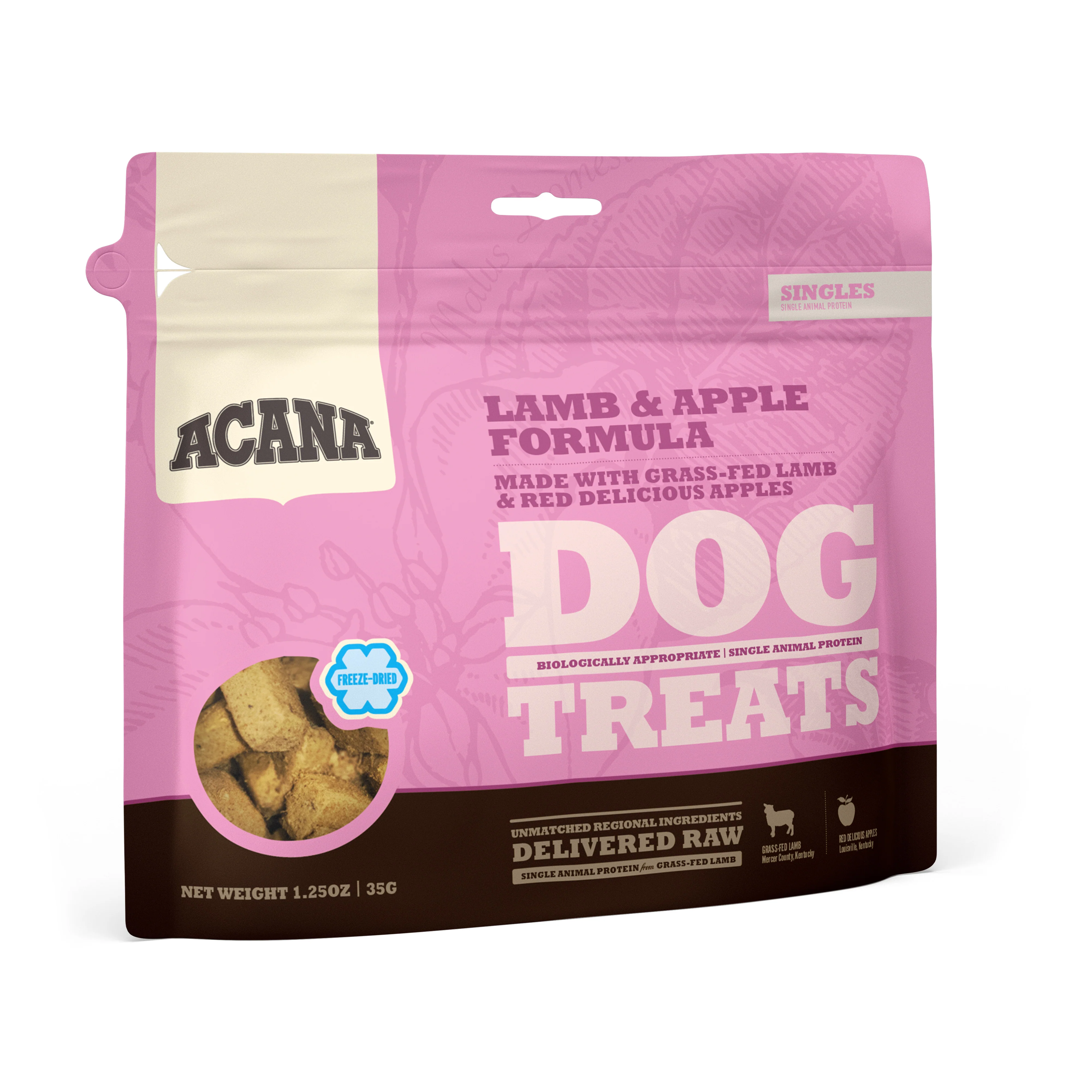 Acana Singles Freeze-Dried Lamb and Apple Treats - Image 2