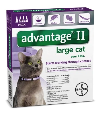 Advantage II for Cats 4-pack - Image 2