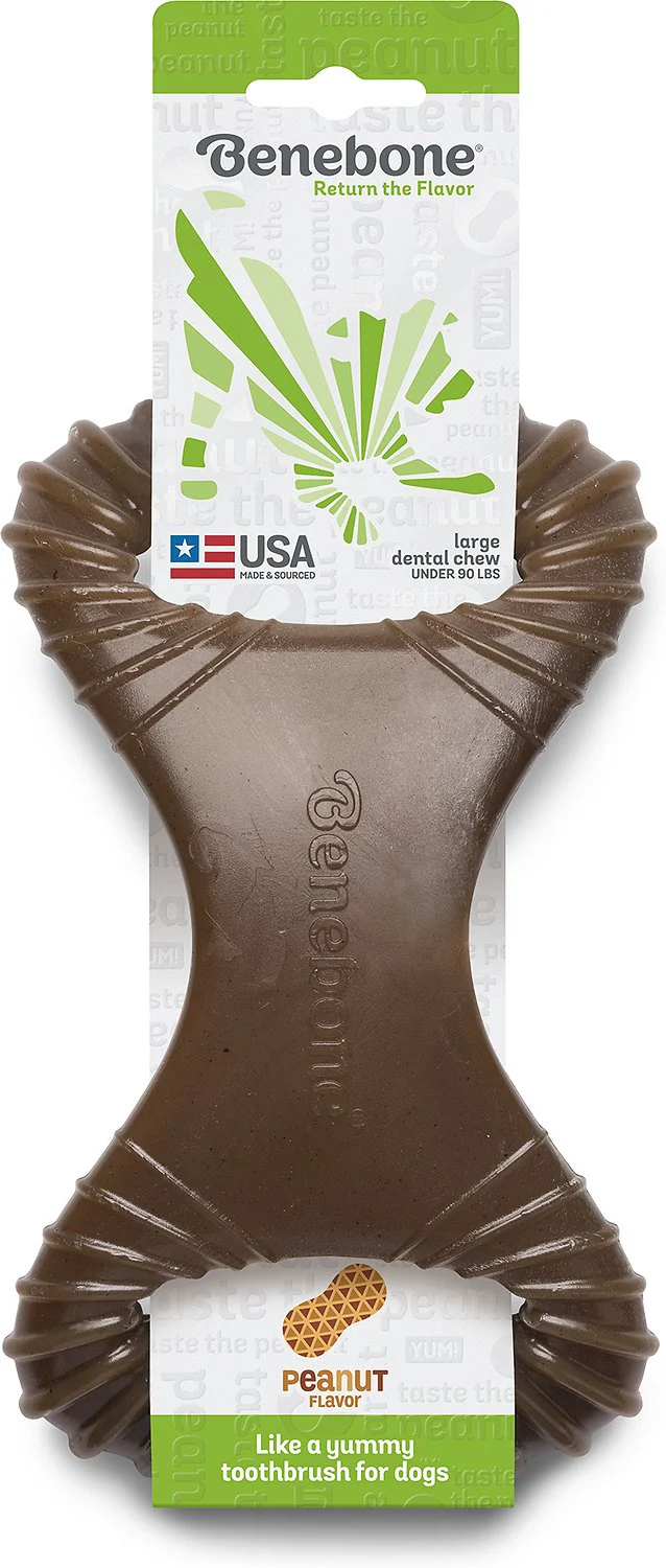 Benebone Dental Chew Peanut Butter Flavor - Image 3