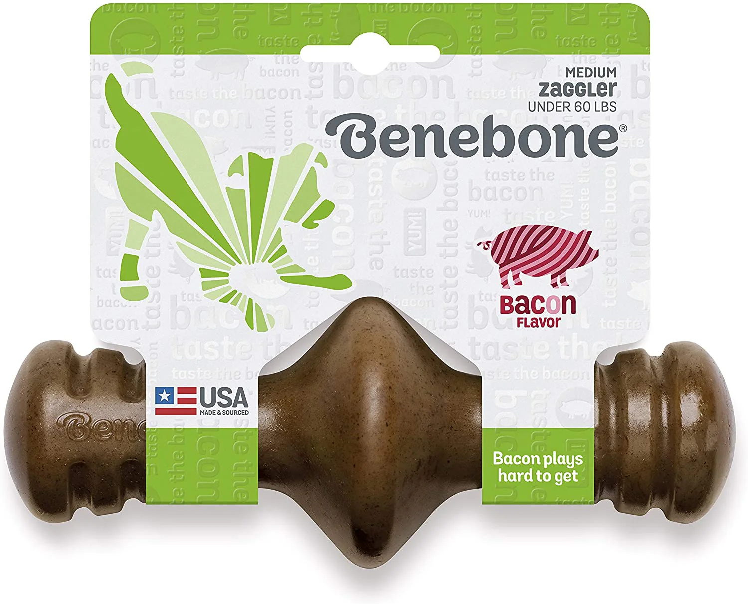 Benebone Dental Zaggler Bacon Flavor - Image 3