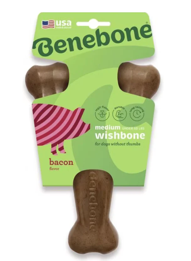 Benebone Wishbone Chew Bacon Flavor - Image 3