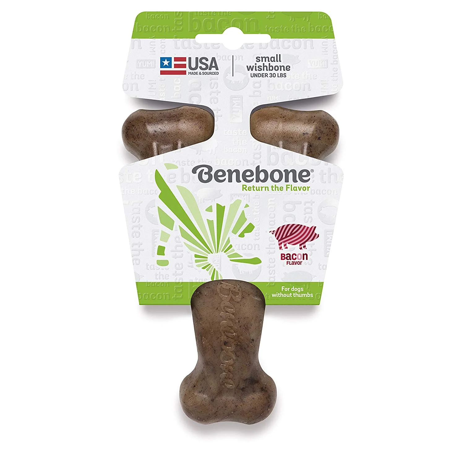 Benebone Wishbone Chew Bacon Flavor - Image 5