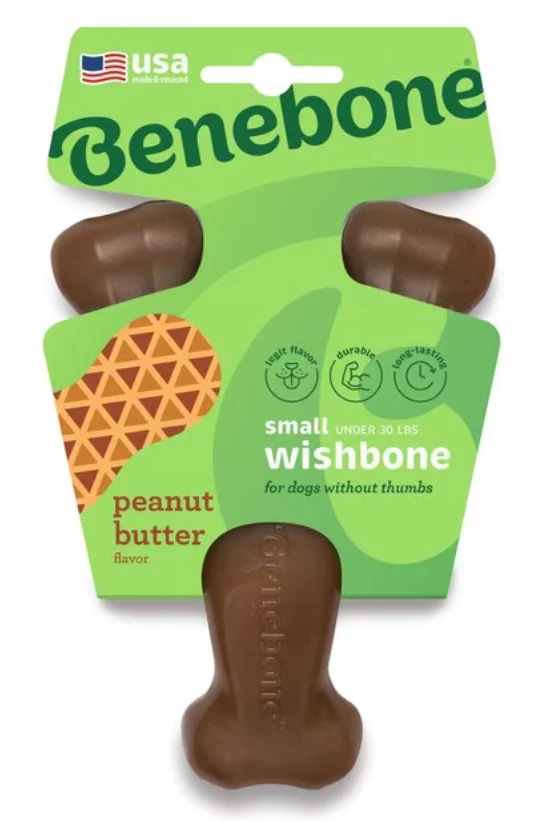 Benebone Wishbone Chew Peanut Butter Flavor - Image 3