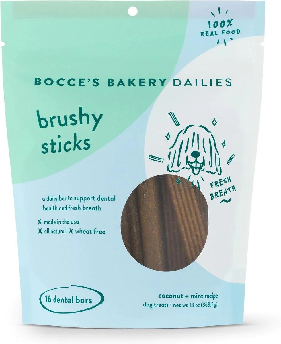 Bocce's Dailies Brushy Sticks Dental Treats - Image 5
