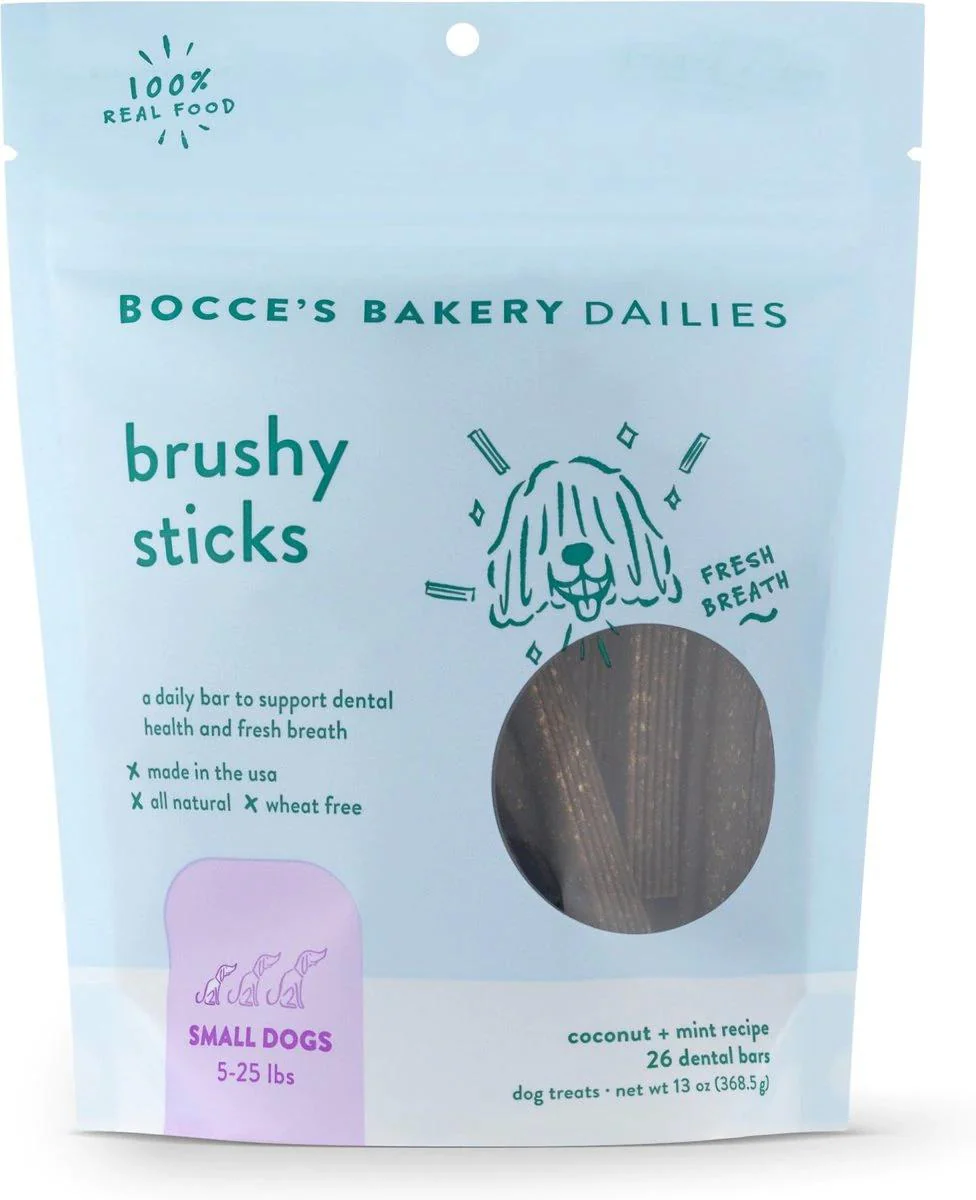 Bocce's Dailies Brushy Sticks Dental Treats - Image 6