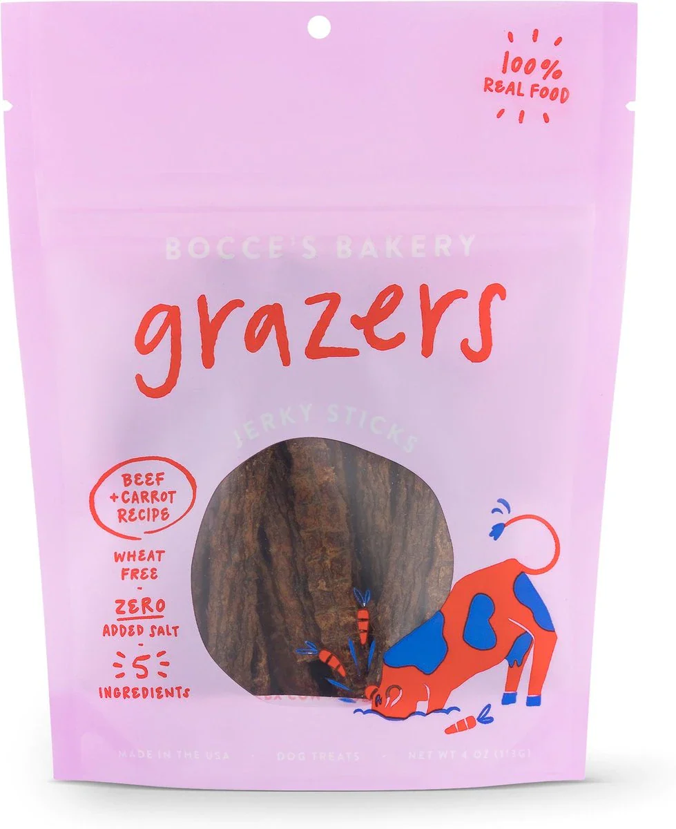 Bocce's Jerky Sticks Beef & Carrot 4 oz. - Image 2