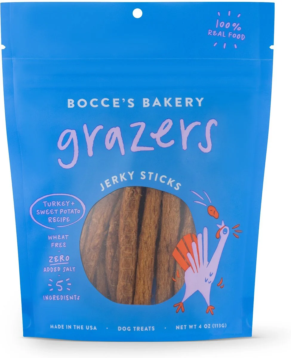 Bocce's Jerky Sticks Turkey & Sweet Potato 4 oz. - Image 2