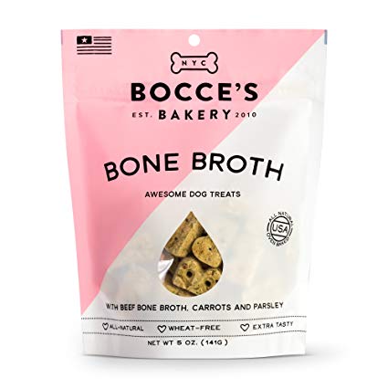 Bocce's Carrots & Parsley With Bone Broth Biscuits 5oz. - Image 3