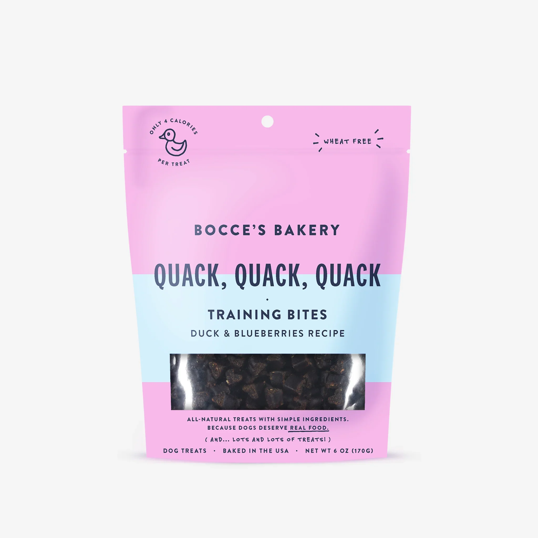 Bocce's Training Bites Quack, Quack, Quack Duck & Blueberries 6 oz. - Image 3