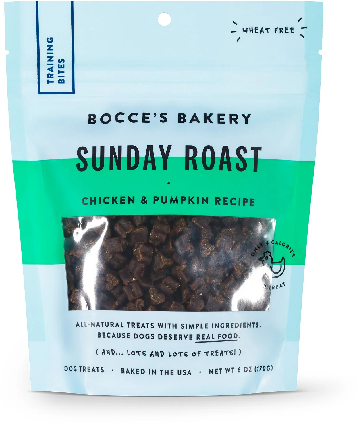 Bocce's Training Bites Sunday Roast Chicken & Pumpkin 6 oz. - Image 2
