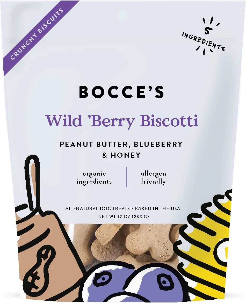 Bocce's Wild Berry Biscotti Biscuits 12 oz - Image 2