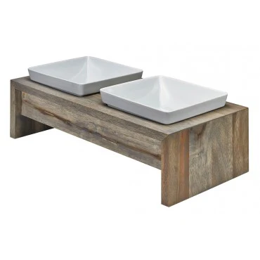 Bowsers Artisan Double Wood Feeders - Image 6