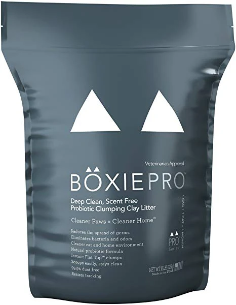 Boxie Cat Probiotic Deep Clean Scent-Free Litter - Image 3