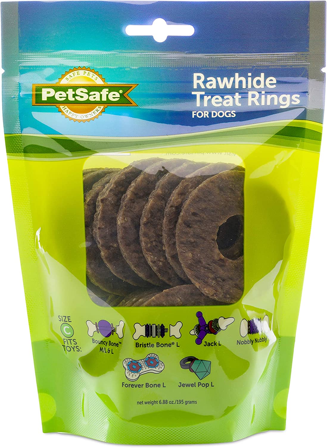 Busy Buddy Rawhide Ring Refill - Image 3