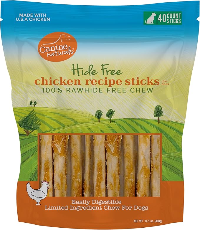 Canine Naturals Hide Free Puppy Stick Chews - Image 2