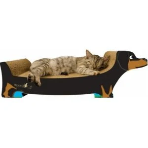 Imperial Cat Scratcher Large Dachshund Brown - Image 2