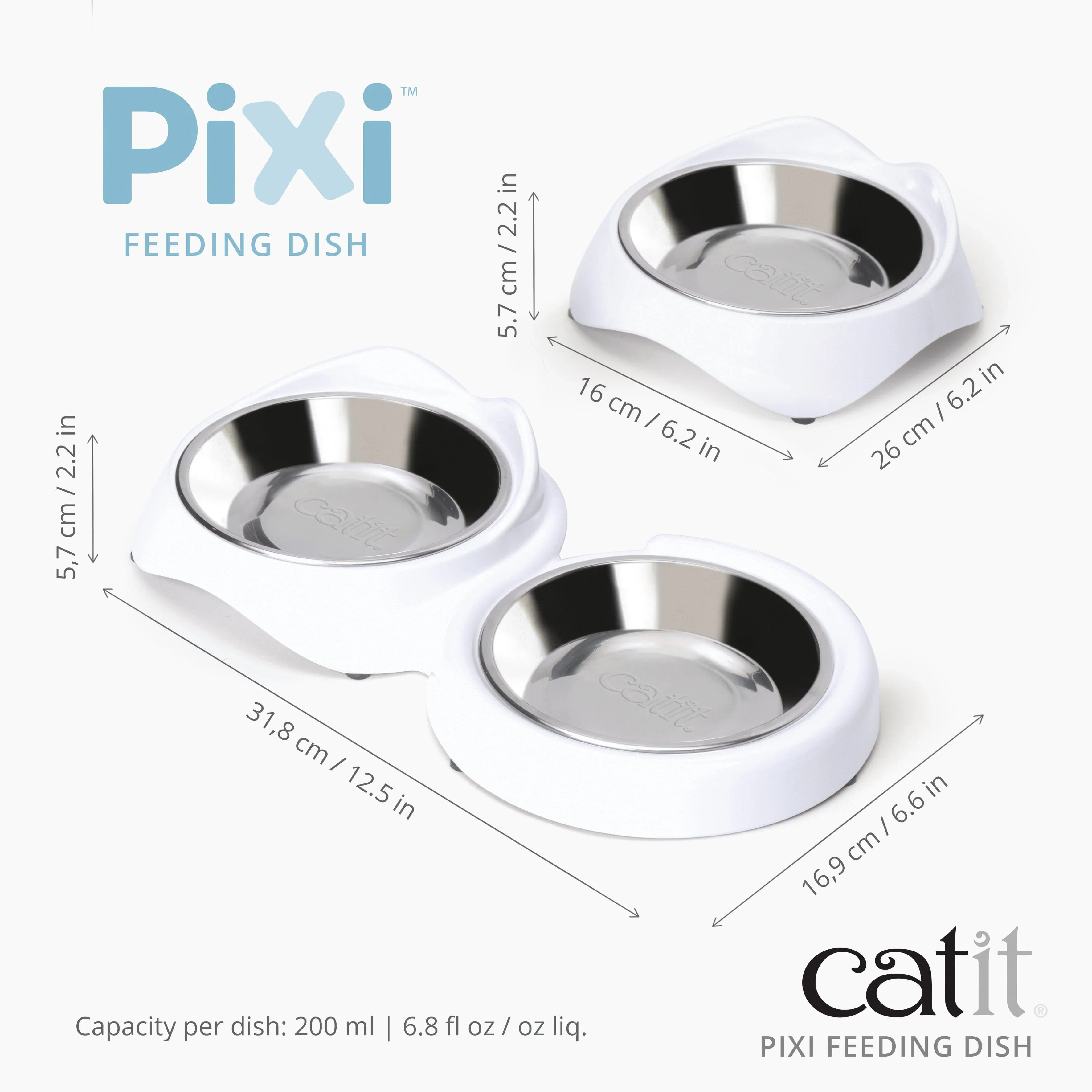 Catit Pixi Feeding Dish - Image 2