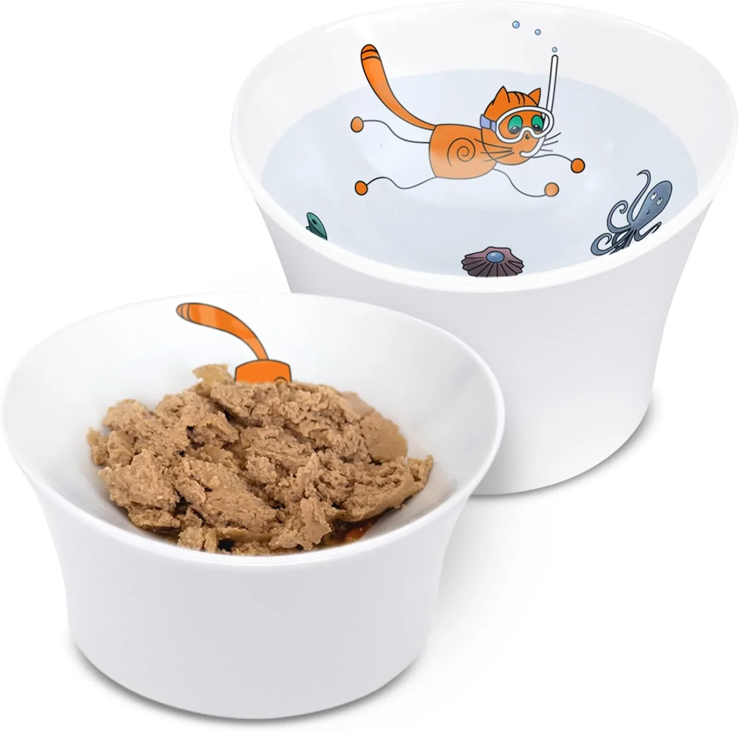 CATnK Studio Cat Food & Water Bowl - Image 4
