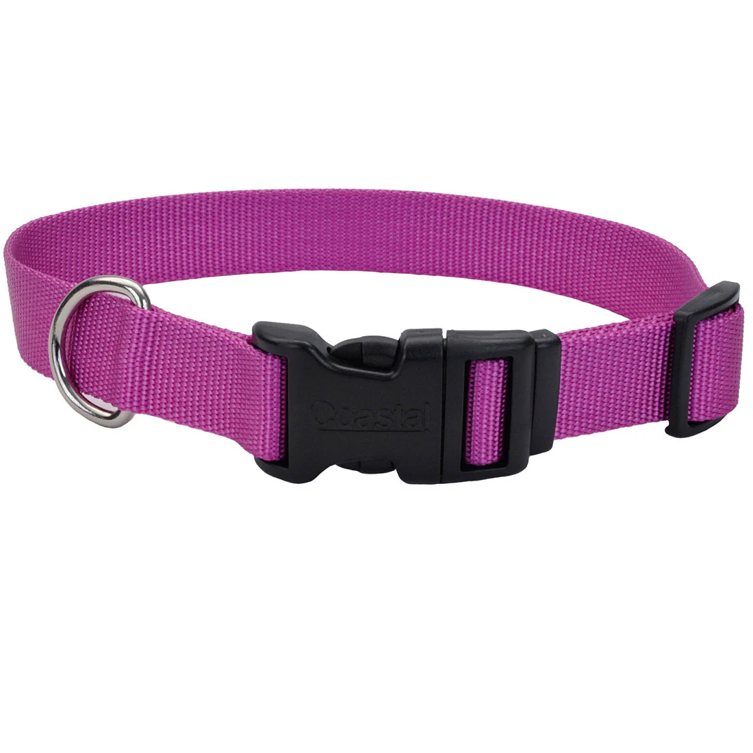 Coastal Adjustable Dog Collar with Plastic Buckle - Image 2