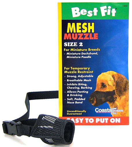 Coastal Adjustable Mesh Dog Muzzle - Image 10