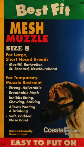 Coastal Adjustable Mesh Dog Muzzle - Image 11