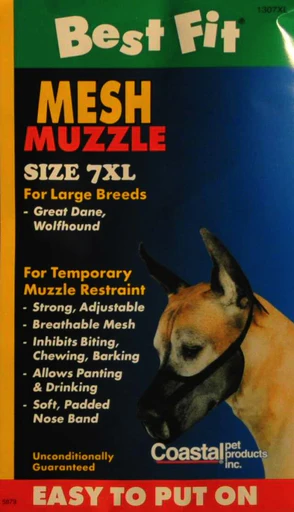 Coastal Adjustable Mesh Dog Muzzle - Image 3