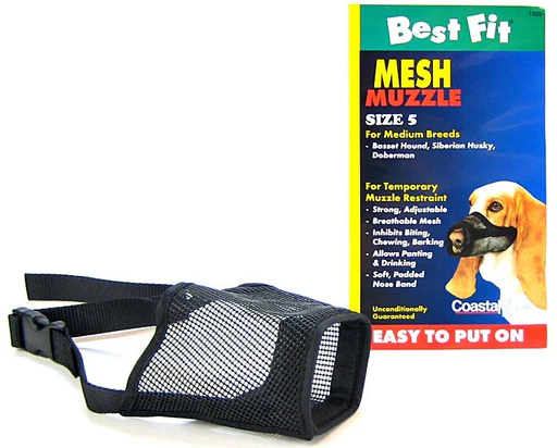 Coastal Adjustable Mesh Dog Muzzle - Image 4