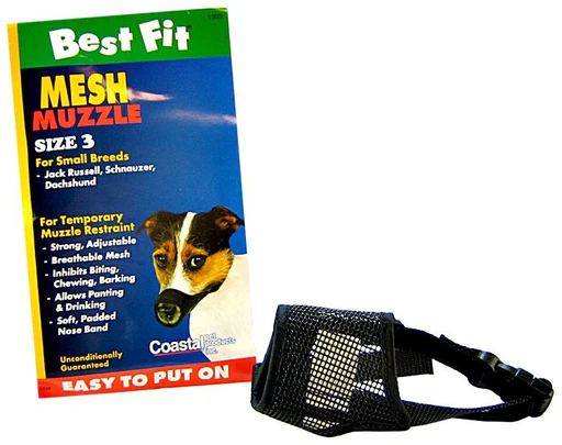 Coastal Adjustable Mesh Dog Muzzle - Image 5