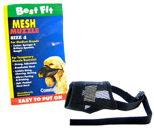 Coastal Adjustable Mesh Dog Muzzle - Image 6