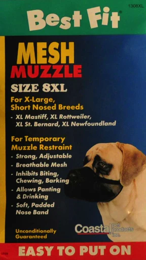 Coastal Adjustable Mesh Dog Muzzle - Image 7