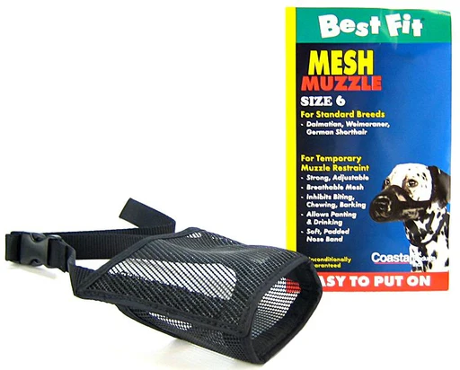 Coastal Adjustable Mesh Dog Muzzle - Image 9