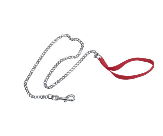 Coastal Chain Dog Leash with Nylon Handle - Image 6