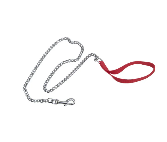 Coastal Chain Dog Leash with Nylon Handle - Image 7