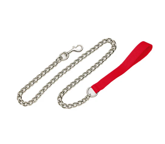 Coastal Chain Dog Leash with Nylon Handle - Image 9