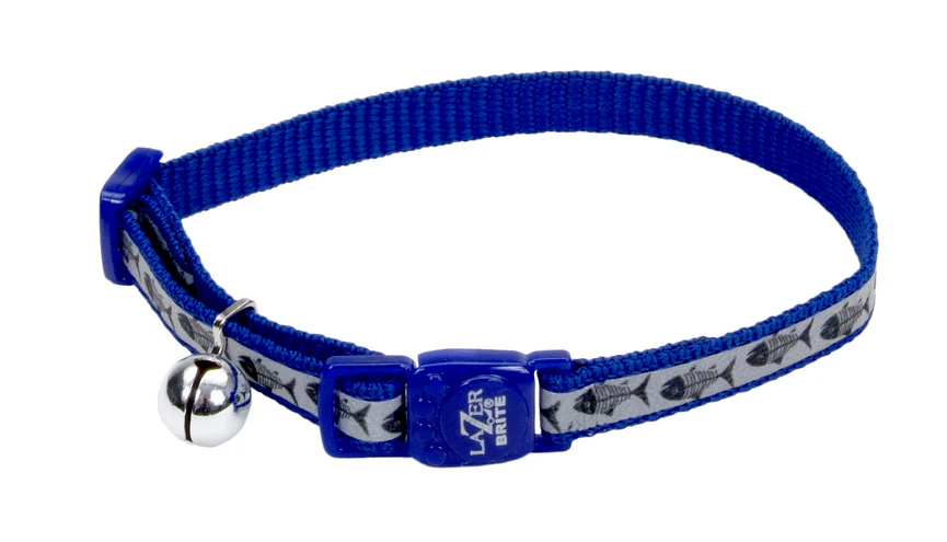 Coastal LazerBrite Reflective Breakaway Cat Collar - Image 13
