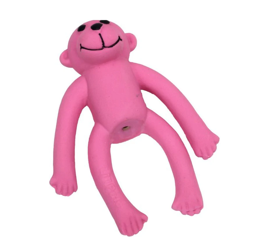 Coastal Lil Pals 4" Latex Monkey Dog Toy - Image 3