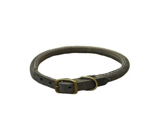 Coastal Rustic Round Leather Collar - Image 17