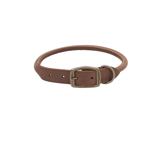Coastal Rustic Round Leather Collar - Image 40