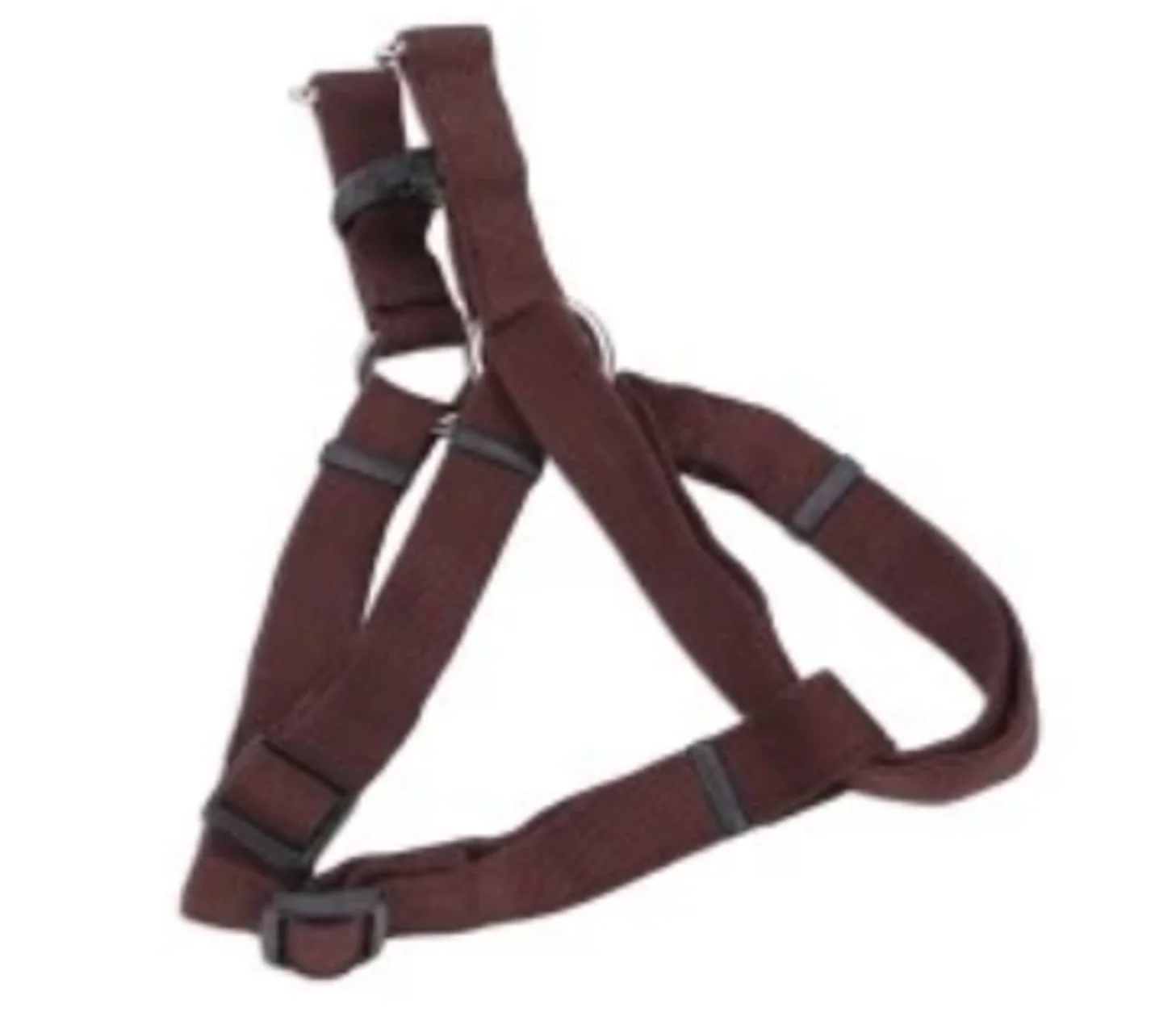 Coastal Soy Comfort Wrap Adjustable Dog Harness Chocolate 1" x 26-38" - Image 2