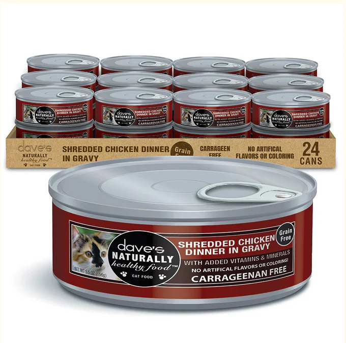 Dave's Pet Food Naturally Healthy Shredded Chicken in Gravy - Image 2