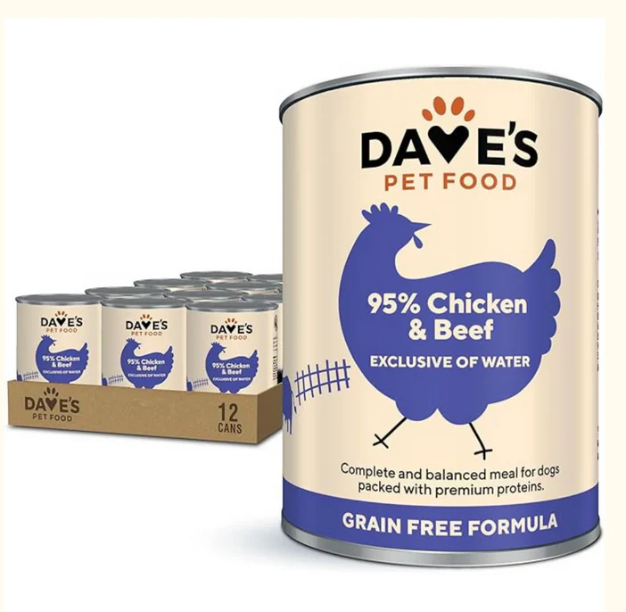 Dave's Pet Food Premium 95% Chicken & Beef - Image 2