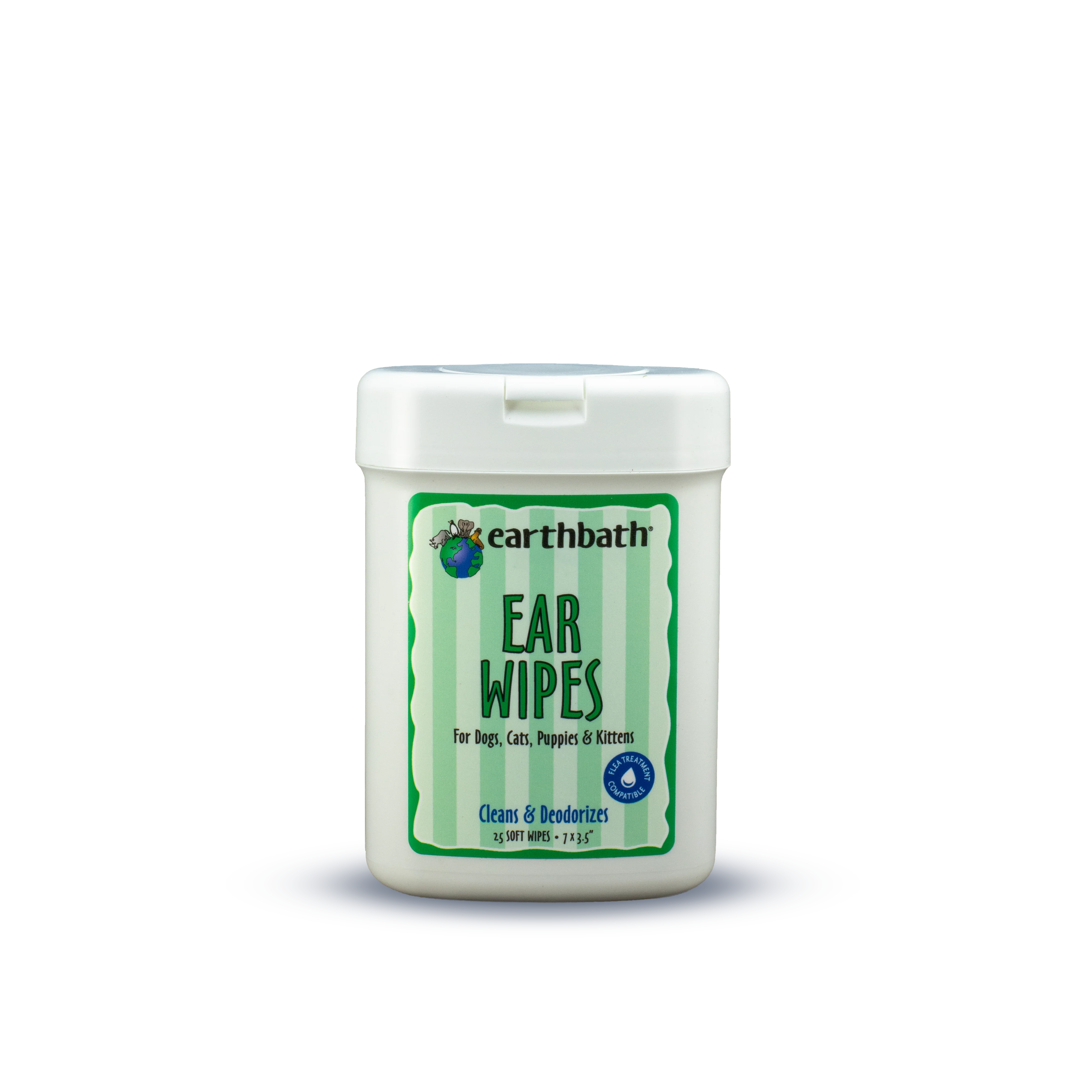 Earthbath Ear Wipes with Witch Hazel & Chamomile  30 ct - Image 3