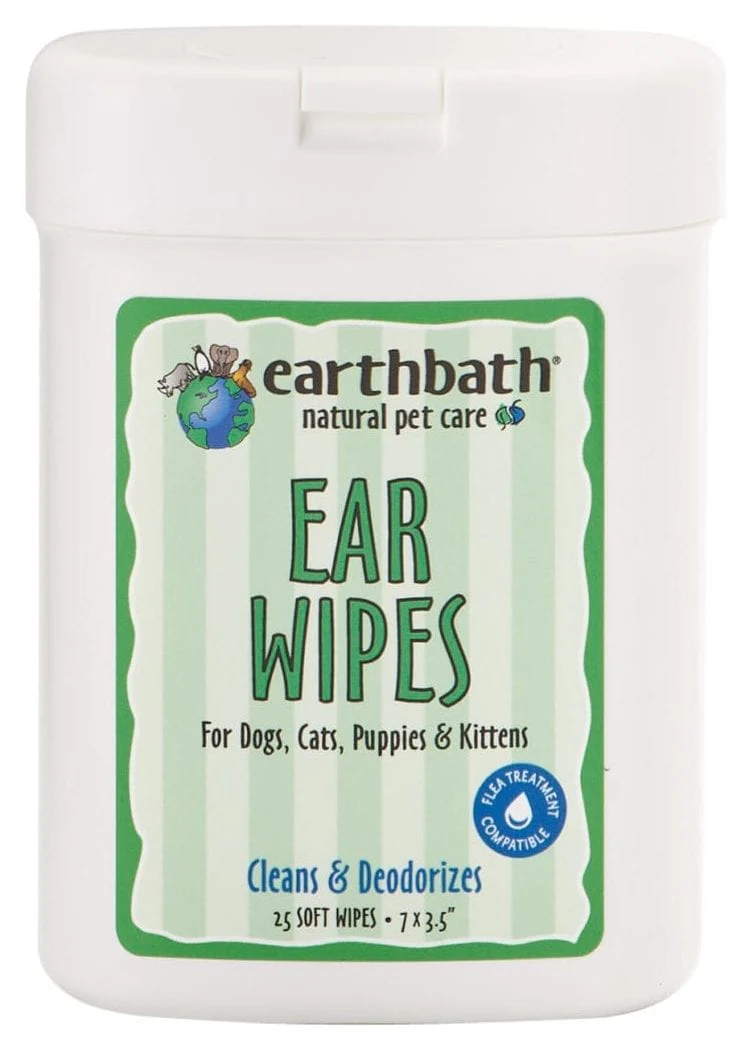 Earthbath Ear Wipes with Witch Hazel & Chamomile  30 ct - Image 4