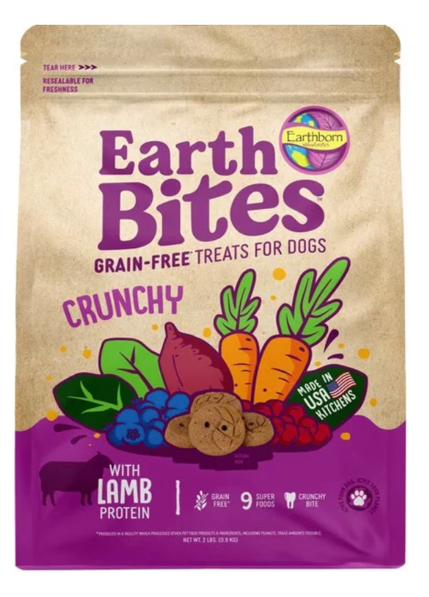 Earthborn Holistic EarthBites Grain Free Lamb & Pumpkin Treats - Image 3