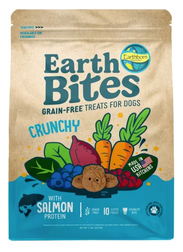 Earthborn Holistic EarthBites Grain Free Salmon & Pumpkin Treats - Image 3