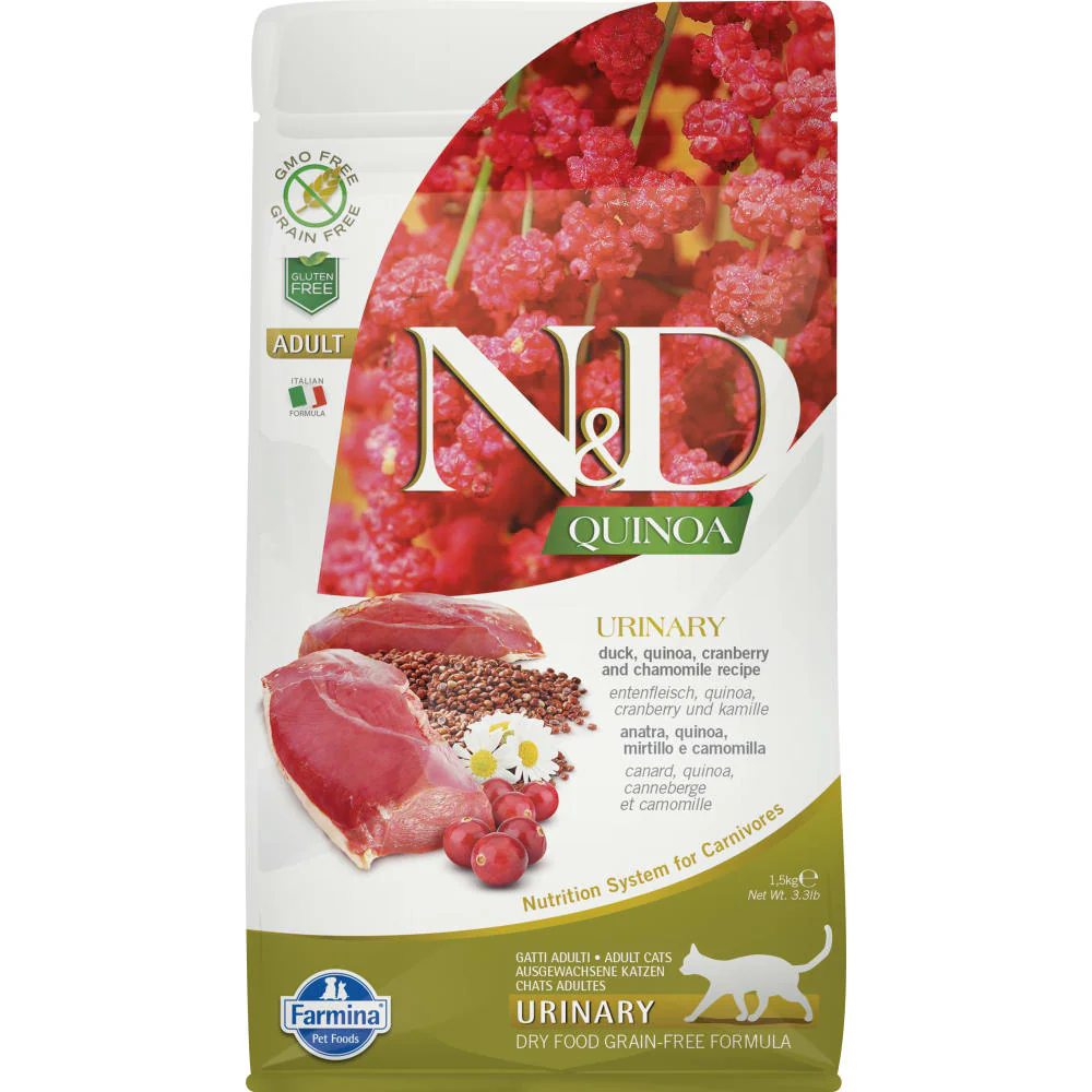 Farmina Cat N&D Quinoa Urinary Duck - Image 142