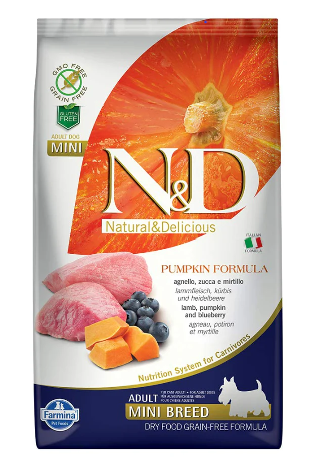 Farmina N&D Pumpkin Lamb & Blueberry Mini Breed - Image 4