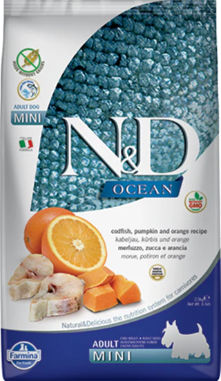 Farmina N&D Ocean Cod, Pumpkin & Orange - Image 7